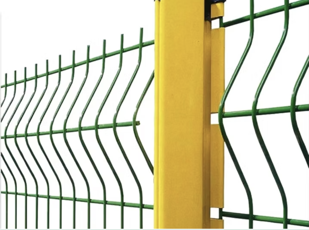 3D Curvy Welded Fence Panel