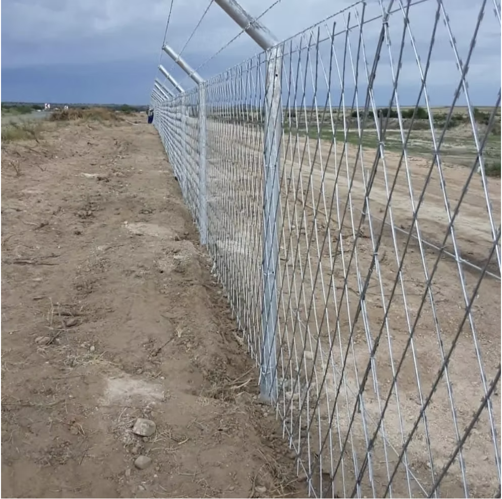 Razor Wire Fence 2.0m x 10m Galvanised